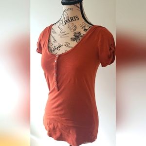 PIMKIE T shirt short sleeve rusty color Size S